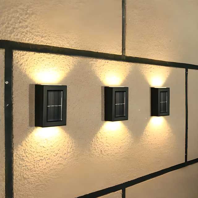 Solar Light Outdoor Wall Light Pack of 1